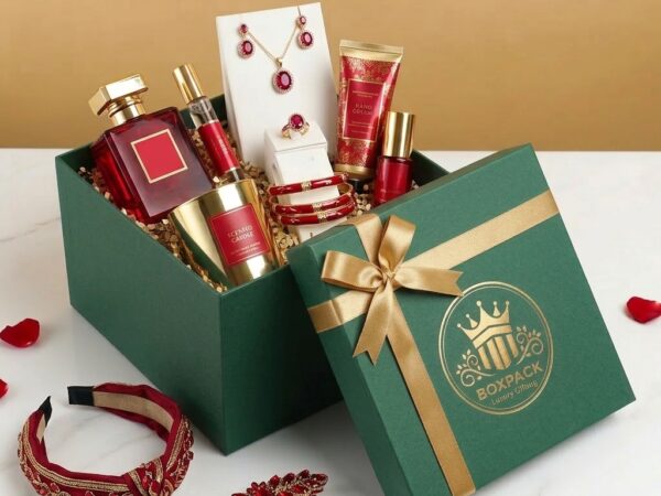 BoxPack Premium Luxury Women’s Gift Hamper Ruby Red Edition