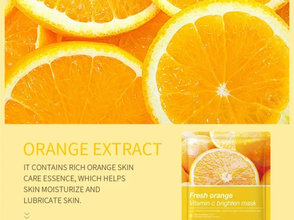 b sheet mask orange 2